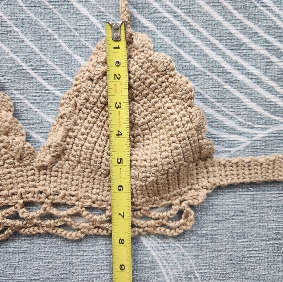 Handmade crochet festival bralette - Picture 10 of 10